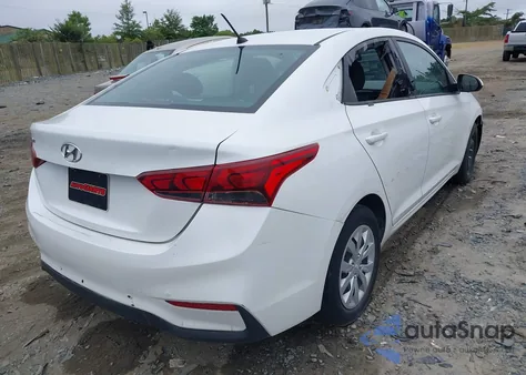 2021 Hyundai Accent Se/Sel из США, поврежденный, VIN 3KPC24A6XME130981